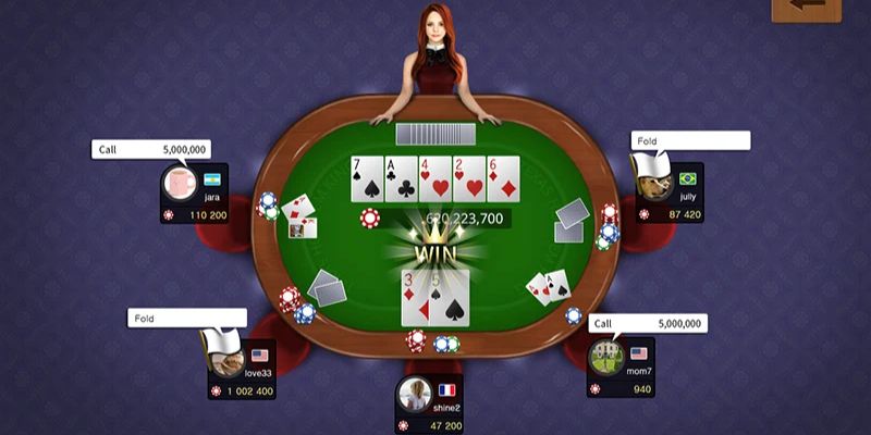 Tổng quan các vòng chơi Poker 23win